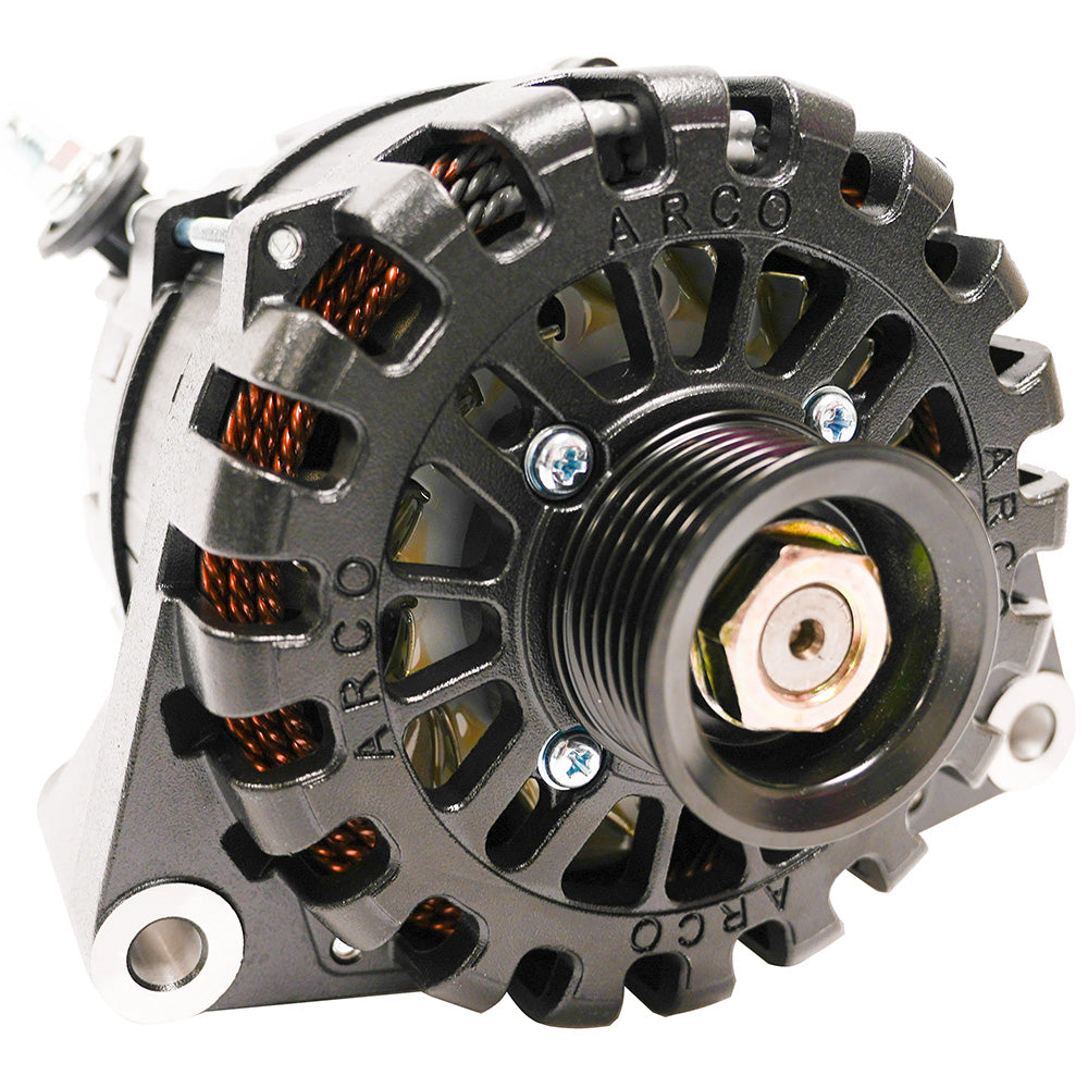 ARCO Marine Zeus A275L N62 Alternator wClutch Pulley Regulator A275L12N62IE50K6CP