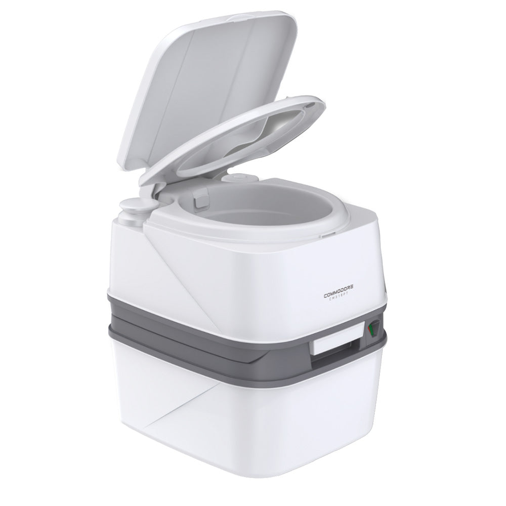 Commodore Premium Portable Travel Toilet Injection Molded 18L475 Gallon CM318PT