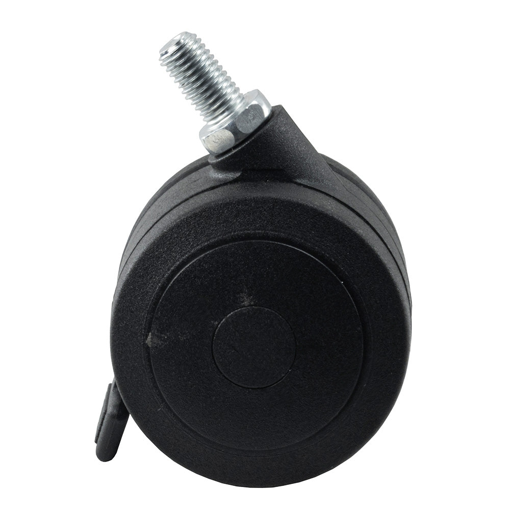 Springfield 5Legged Deck Base Caster Replacement 75mm wBrake Urethane 2100340