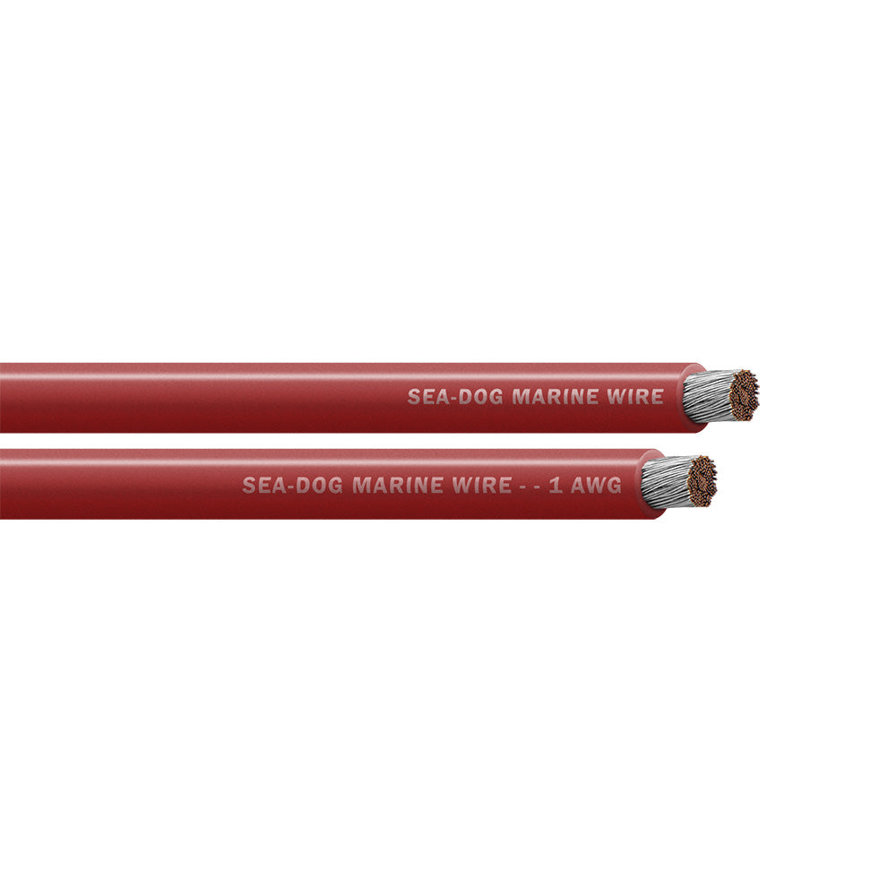 SeaDog 1 AWG Red Battery Cable 25 8001020