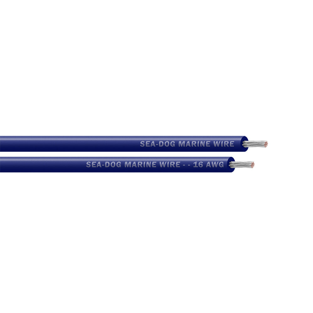 SeaDog 16 AWG Dark Blue Primary Wire 1000 8016069