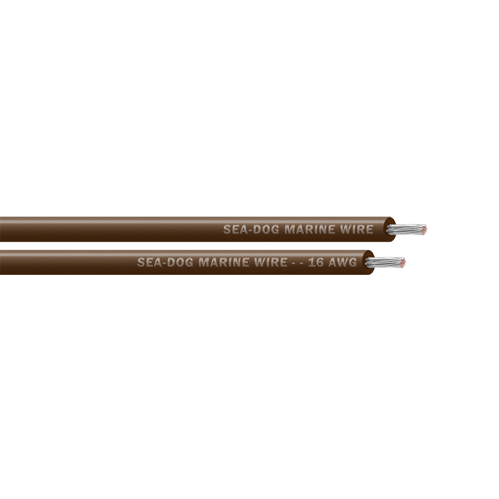 SeaDog 16 AWG Brown Primary Wire 100 8016072