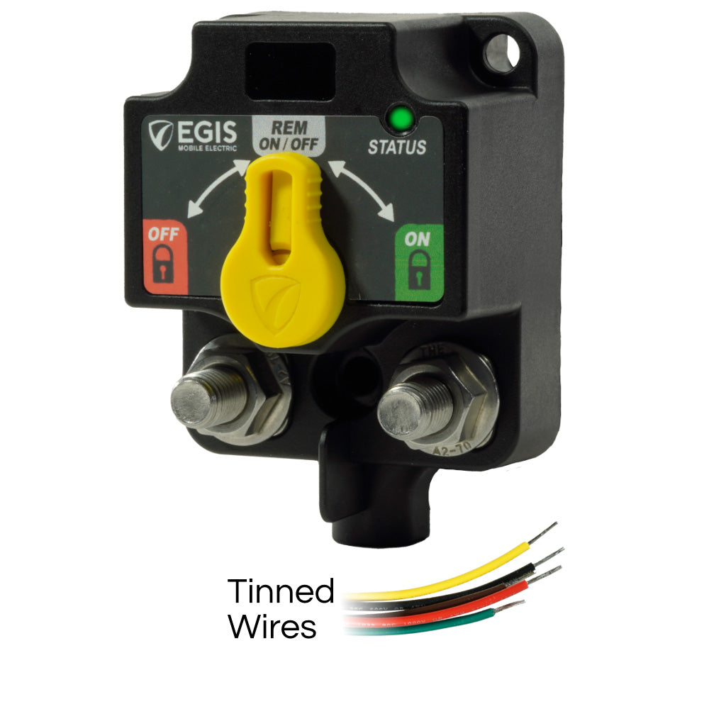 Egis XD Flex 2 Single Relay wKnob Tinned Wires 87101500