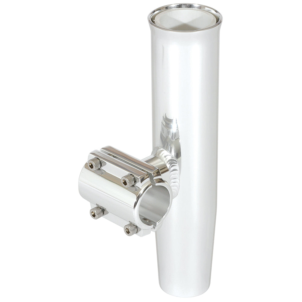 Lees ClampOn Rod Holder Silver Aluminum Horizontal Mount Fits 1660 OD Pipe RA5203SL