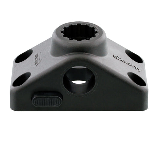 Scotty 241 Locking Combination Side or Deck Mount Black 241LBK
