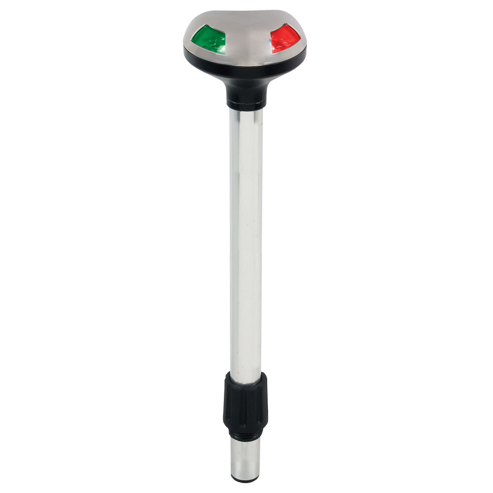 Perko Stealth Series LED BiColor 12 Pole Light Small Threaded Collar 2 Mile 1619DP2BLK