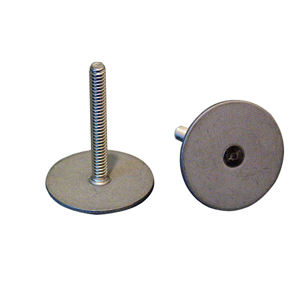 Weld Mount 15 Tall Stainless Steel Stud w10 x 24 Threads Qty 10 102424