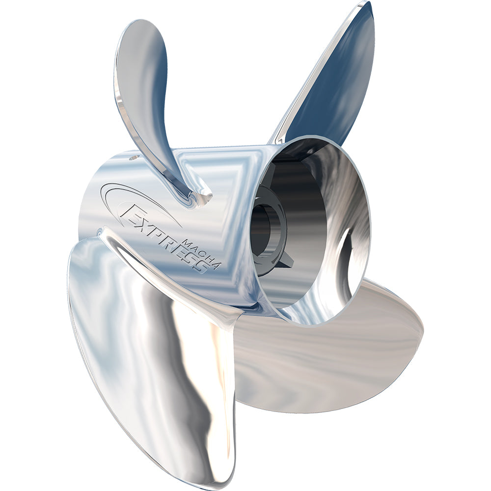 Turning Point Express Mach4 Right Hand Stainless Steel Propeller EX14174 4Blade 145 x 17 Pitch 31501731