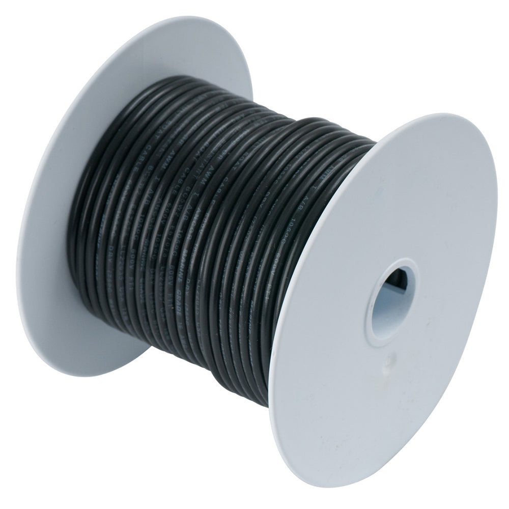Ancor Black 10 AWG Tinned Copper Battery Cable 25 116002