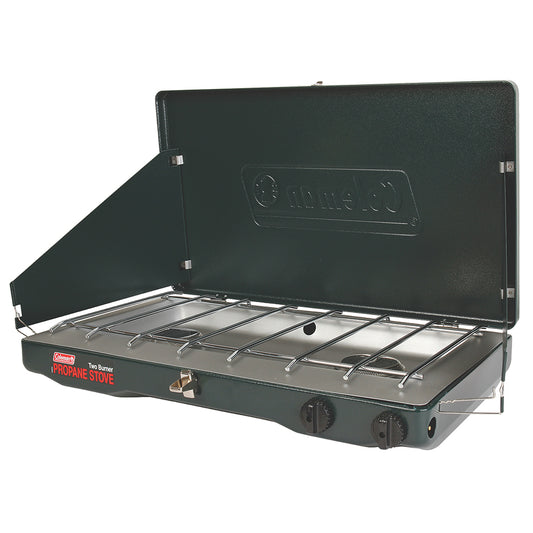 Coleman PerfectFlow 2Burner Classic Stove Propane 2000037883