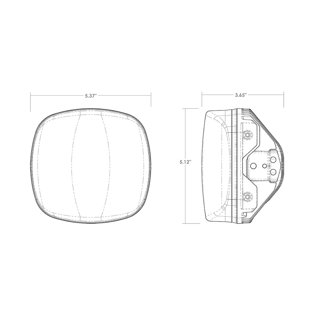 RIGID Industries Adapt XE Extreme Enduro LED Moto Kit White 300417