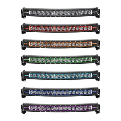 RIGID Industries Radiance  Curved 40 Light Bar  RGBW 340053
