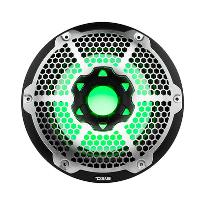 DS18 HYDRO 10 Subwoofer wRGB Lights  600W  Black NXL10SUBBK