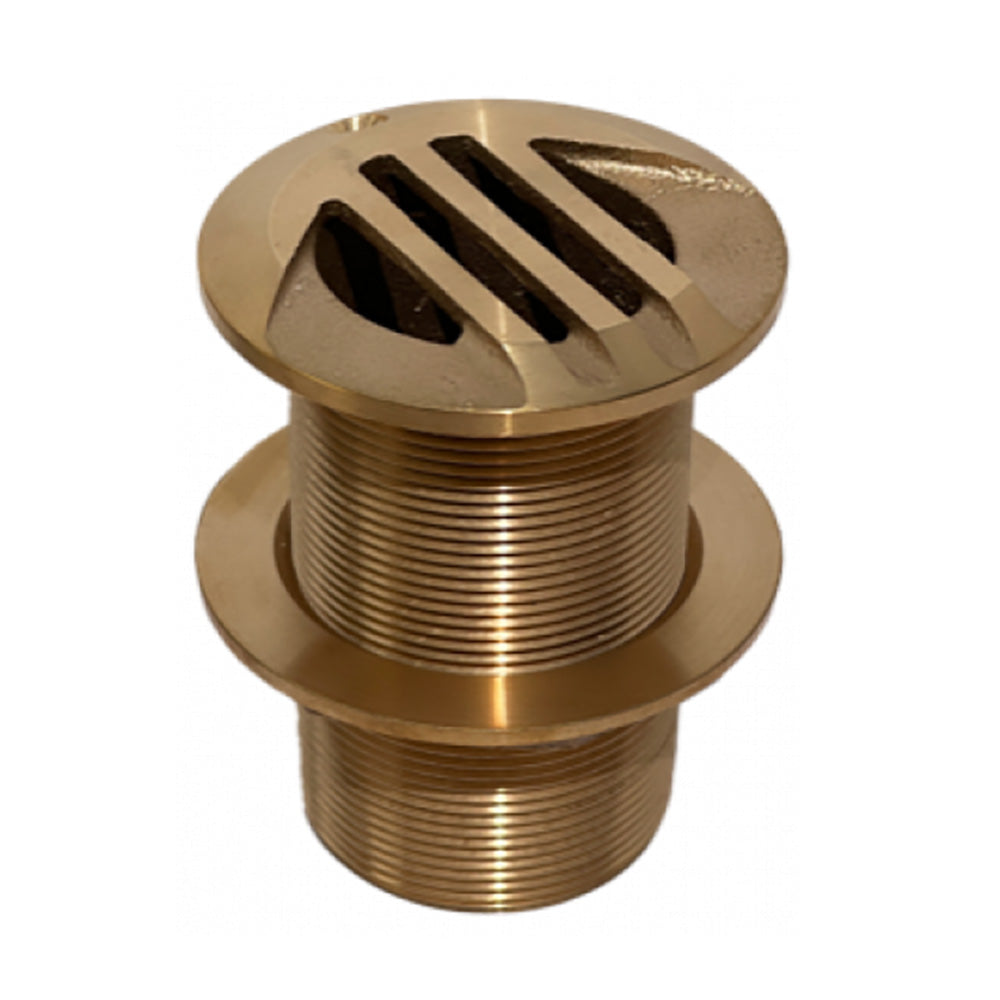 GROCO 34 Slotted Hi Speed ThruHull wNut HSSLTH750W