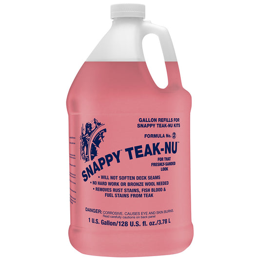 Snappy TeakNu Formula No 2  1 Gallon STNG2