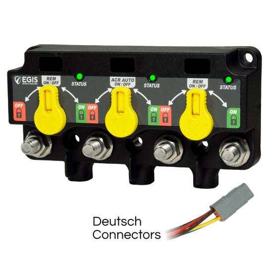 Egis XD Flex 1 Triple RelayVSRLVD wKnob  6Pin DTM Connector 88301111