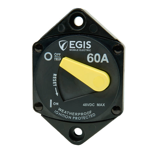 Egis 60A Circuit Breaker  87 Series  Panel Mount 4707060