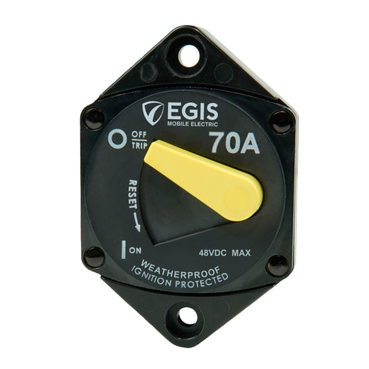 Egis 70A Circuit Breaker  87 Series  Panel Mount 4707070