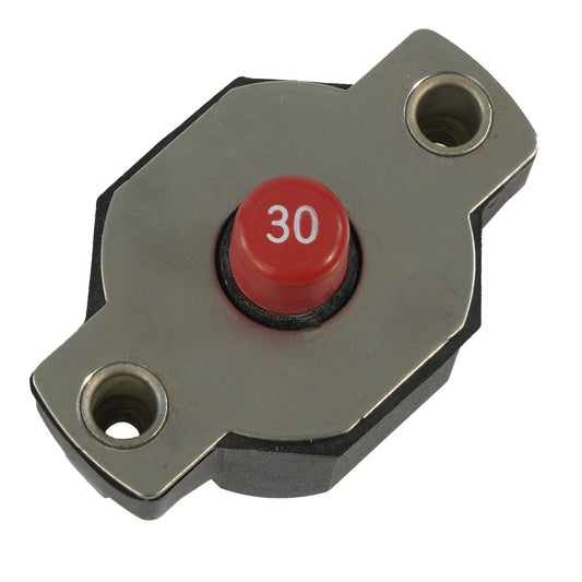 Egis 30A Push Button Circuit Breaker  Reset Only 471230