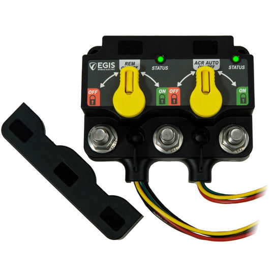 Egis XD Dual Flex 2 RelayRelay wKnobs  Tinned Wires 87201550