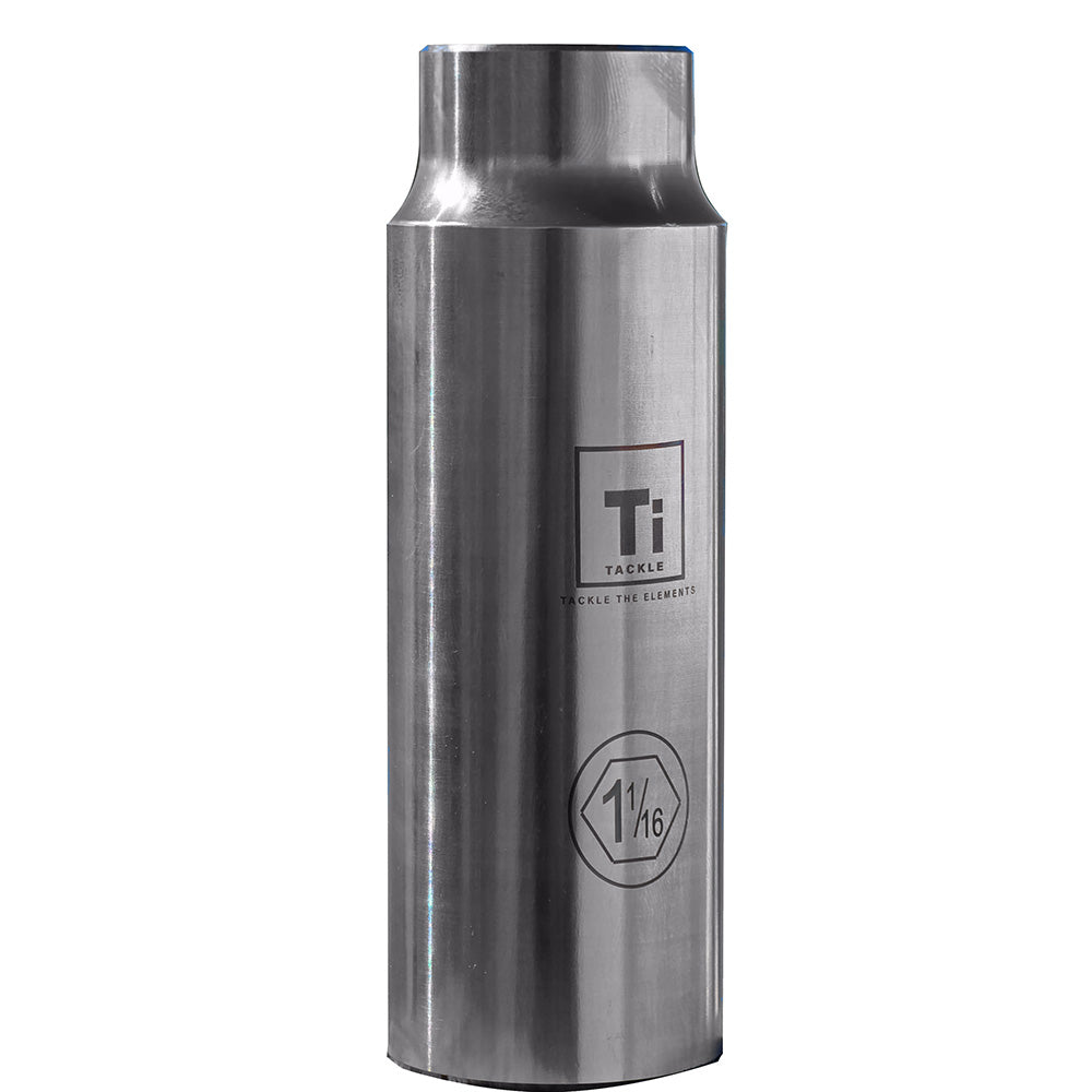 TiTackle Titanium Prop Nut Socket 1116  12 Drive TTPROPSOCKET