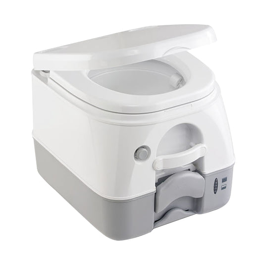 Dometic 974 MSD Portable Toilet wMounting Brackets  26 Gallon  Grey  301197406