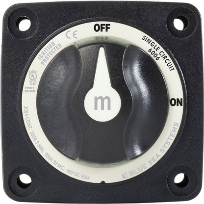 Blue Sea 6007200 Battery Switch Mini  4 Position  Black 6007200