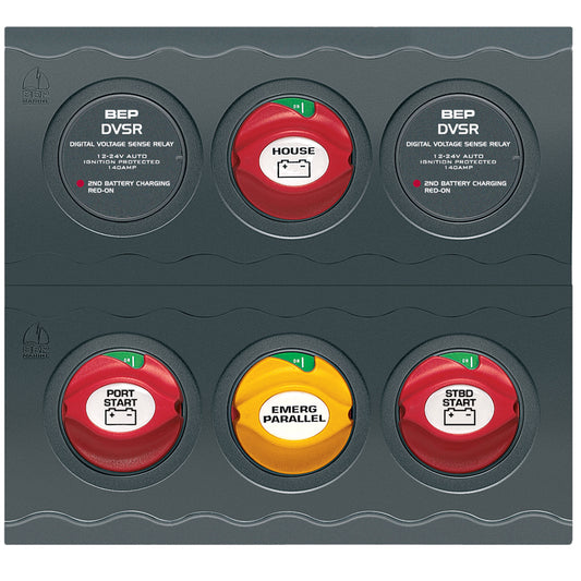 BEP Battery Management Contour Connect Panel fTwin Engines wVSRs CC803N
