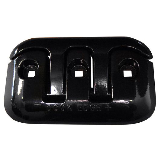 Dock Edge FlipUp Dock Cleat  8  Black DE2608BF