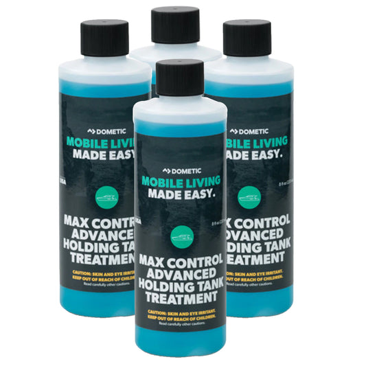 Dometic Max Control Holding Tank Deodorant  Four 4 Pack of 8oz Bottles  379700029