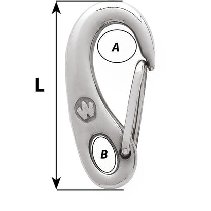 Wichard Snap Hook  Length 31516 2482W