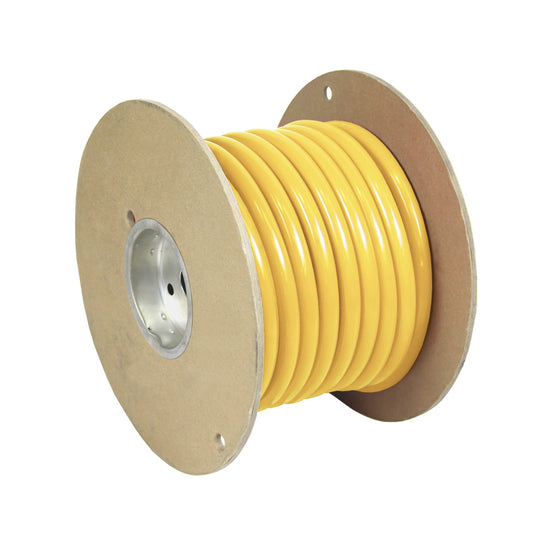 Pacer Yellow 6 AWG Battery Cable  25  WUL6YL25